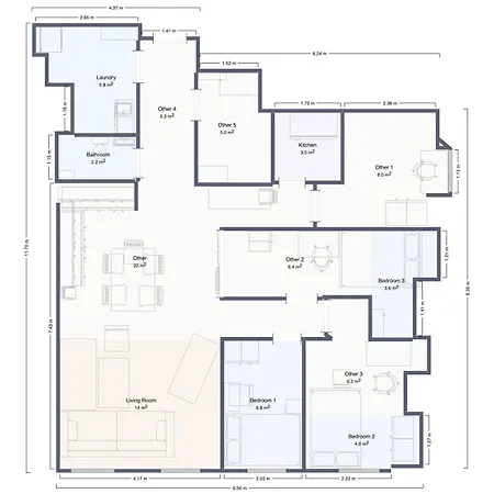 4br 2bath - Penthouse Esque * Μπέργκεν